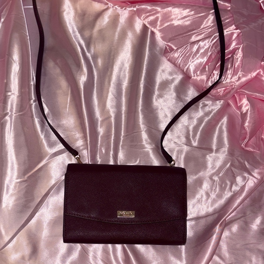 Kate Spade Burgendy Crossbody Bag